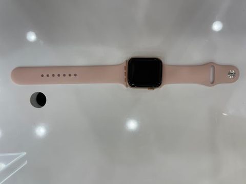 Apple Watch S5 LTE, 44mm Gold Aluminium Case with Pink Sand Sport Band (MWWD2VN/A)