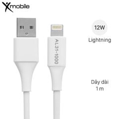  Cáp Lightning 1m Xmobile AL31-1000 Trắng 