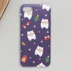 Ốp lưng iPhone 7 - iPhone 8 Nhựa dẻo Matte Xmobile Gấu Xanh navy