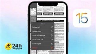 5 cách sửa file PDF trên iOS 15, giúp bạn dễ dàng chỉnh nội dung, thêm ảnh vào tài liệu của mình bằng iPhone