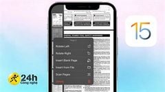  5 cách sửa file PDF trên iOS 15, giúp bạn dễ dàng chỉnh nội dung, thêm ảnh vào tài liệu của mình bằng iPhone 