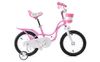 Xe đạp trẻ em Stitch British girl JY909-16 16 inch Hồng