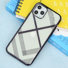  Ốp lưng iPhone 11 Pro Nhựa dẻo Electro Tpu Pattern JM Đen 