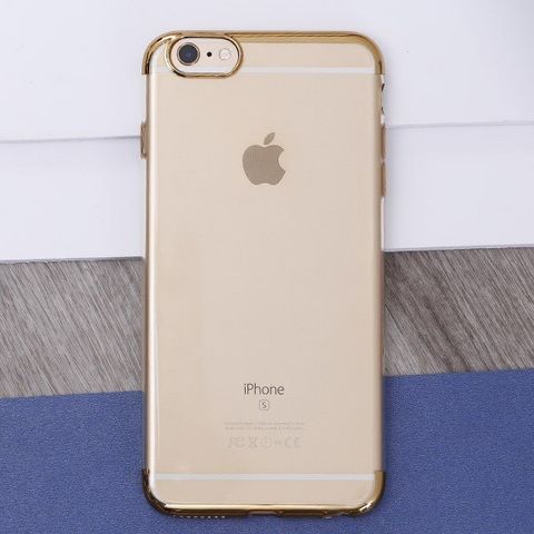 Ốp lưng iPhone 6-6S Plus Nhựa dẻo Electroplate T&B OSMIA Gold