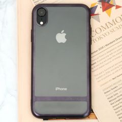  Ốp lưng iPhone XR Nhựa dẻo Electroplating future COSANO đen 