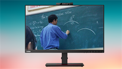  Lenovo ra mắt màn hình máy tính 21.5 inch đi kèm máy ảnh và micro tích hợp, có thể nhận dạng khuôn mặt Windows Hello 