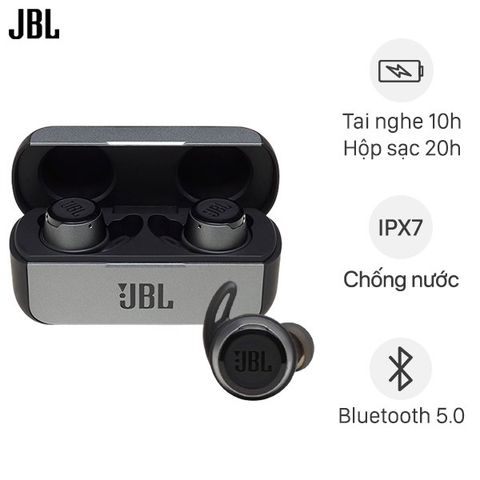 Tai nghe Bluetooth True Wireless JBL REFFLOW Đen