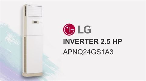 Máy lạnh Tủ đứng LG Inverter 2.5 HP APNQ24GS1A3