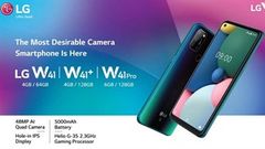  LG W41 series âm thầm ra mắt: Màn hình lớn dạng đục lỗ, cụm 4 camera sau, cấu hình ổn cùng pin 5.000mAh, giá từ 4.3 triệu đồng 