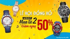  Tin được không, mua combo 2 đồng hồ thời trang giảm ngay 50%, chờ gì mà không đến ngay Trung Tâm Bảo Hành liền nào 