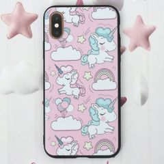  Ốp lưng iPhone XS Nhựa dẻo Solid print MEEKER TS023 Kỳ Lân 