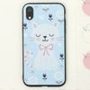 Ốp lưng iPhone XR Nhựa dẻo Solid print MEEKER TSK09 Mèo trắng