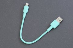  Cáp Lightning 20cm AVA LTPL-01 Xanh 