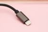 Cáp chuyển đổi 2 cổng lightning sang 3.5mm Xmobile TS-E123 Xám