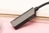 Cáp chuyển đổi 2 cổng lightning sang 3.5mm Xmobile TS-E123 Xám