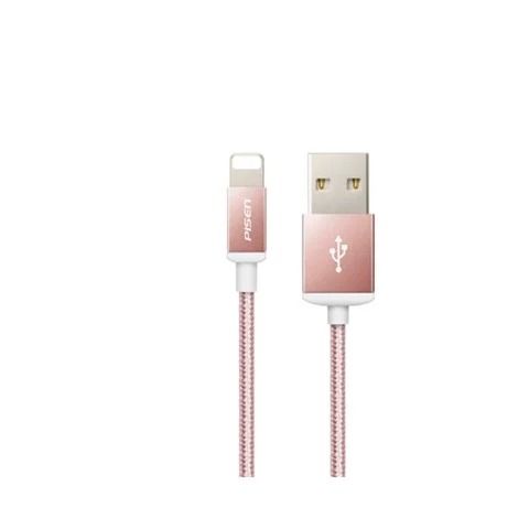 Cáp Pisen Lightning (double-sided) - Pink