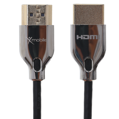 Cáp HDMI 2.0 Slim 2.0m Xmobile DS139-2TB Đen Bạc