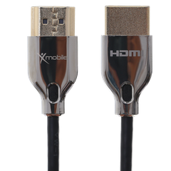  Cáp HDMI 2.0 Slim 2.0m Xmobile DS139-2TB Đen Bạc 