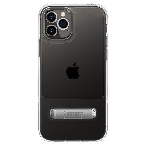 Ốp lưng iPhone 12/12 Pro Nhựa cứng viền dẻo Spigen Slim Armor Trong