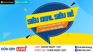 Chỉ 1 tiếng duy nhất: Săn ngay tai nghe chụp tai sành điệu giảm sốc 50%, cùng loạt gia dụng giá bình dân chỉ từ 90k