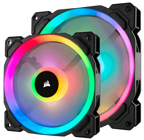 Fan Corsair LL140 RGB Led - Kit 2 Fan