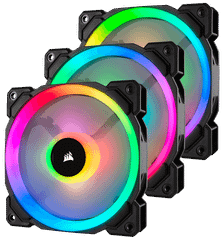  Fan Corsair LL120 RGB Led - Kit 3 Fan 