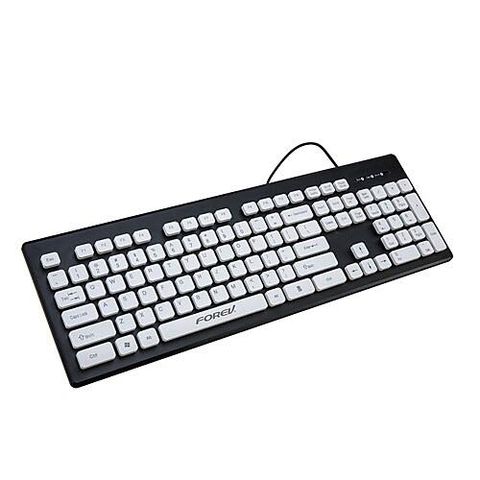 Keyboard Forev Fv - Mk3 (màu đen - trắng)