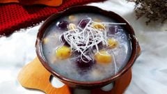  Cách làm chè khoai dẻo và chè khoai dẻo với nước thảo mộc thơm béo đơn giản 