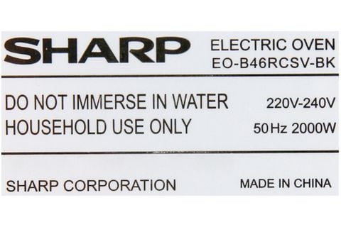 Lò nướng Sharp EO-B46RCSV-BK