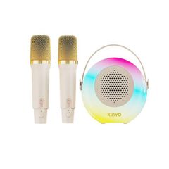  Loa karaoke mini RGB Bluetooth KINYO K38 5W 