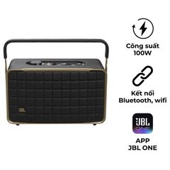  Loa JBL Authentics 300, Pin 8 giờ, Công suất 100W, Bluetooth 5.3, Wifi, AUX, USB, JBL One APP 