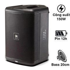  Loa JBL EON ONE Compact, Pin 12h, 150W, Mixer 4 kênh, AUX, Bluetooth, Mic, Line (Hệ Thống PA All-In-One) 
