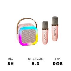  Loa karaoke RGB Bluetooth KINYO K12 5W 