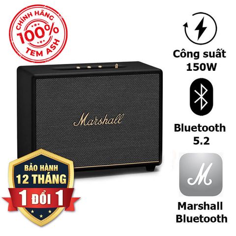 Loa Marshall Woburn 3 (III) Chính Hãng Tem ASH