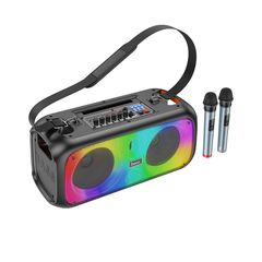  Loa Karaoke Bluetooth Rgb Hoco Bs54 