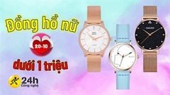  Tham khảo ngay TOP 10 đồng hồ nữ chính hãng dưới 1 triệu với thiết kế sang chảnh, làm quà tặng các nàng dịp 20/10 là hết ý 