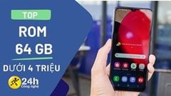  Lộ diện TOP 5 điện thoại có bộ nhớ trong 64 GB đáng sắm tại TTBH, sở hữu viên pin trâu là điểm cộng ở tầm giá dưới 4 triệu 