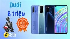  TOP 5 smartphone chip Snapdragon dưới 6 triệu đáng mua tại TTBH, chiến game cực sướng với màn hình lớn và viên pin trâu 