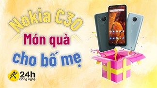 Nokia C30 sẽ là chiếc smartphone đáng mua nhất cho bố mẹ, nổi bật với màn hình siêu lớn 6.82 inch và viên pin trâu 6.000 mAh