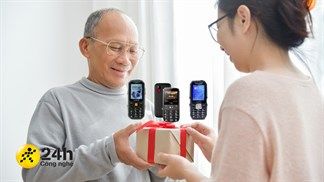 TOP 3 chiếc điện thoại cục gạch siêu bền, phím to, pin trâu có thể dùng vài tuần, thích hợp làm quà tặng cho các cụ
