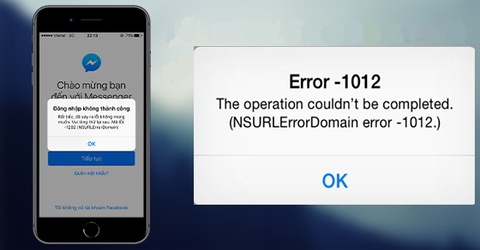 Lỗi NSURLErrorDomain là gì? Cách khắc phục hiệu quả 100%