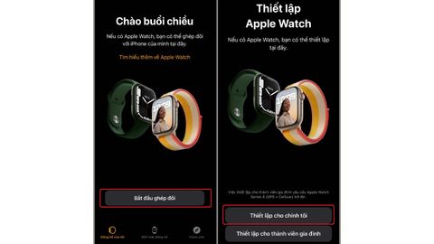 Lỗi không ghép đôi được Apple Watch Series