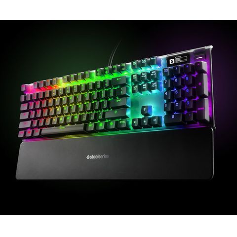 Bàn Phím Cơ Steelseries Apex Pro Rgb - Mechanical Omnipoint Switch Gaming Black(64626)