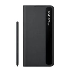  Bao da Galaxy S21 Ultra Nắp Gập Clear View kèm S-Pen Samsung Đen 