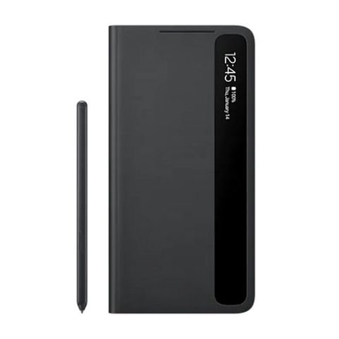 Bao da Galaxy S21 Ultra Nắp Gập Clear View kèm S-Pen Samsung Đen
