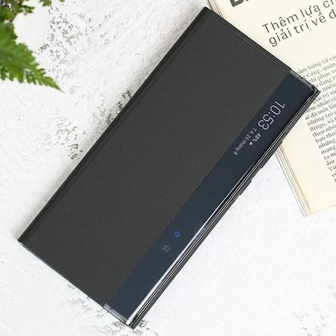 Bao da Galaxy Note 20 Ultra Samsung Nắp gập Clear View Đen