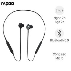  Tai nghe Bluetooth Rapoo S150 Đen 