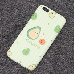  Ốp lưng iPhone 6/6s+ Nhựa dẻo Glossy IMD Luggage OSMIA CKTG190602 Quả bơ 