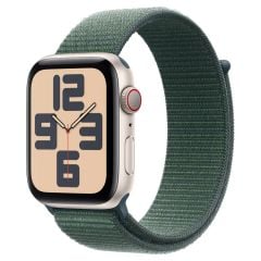  Apple Watch SE 2024 GPS + Cellular 44mm Viền Nhôm Dây Vải(Ánh sao) 