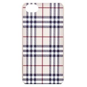 Ốp lưng iPhone 7 - iPhone 8 Viền nhôm lưng in hình COSANO SR161109 Carô Nâu